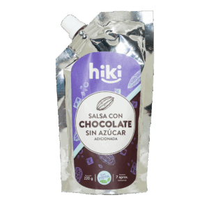 Salsa con chocolate sin azúcar adicionada 220g