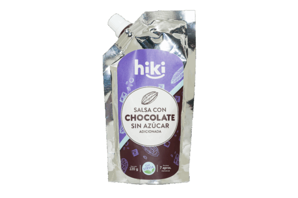 Salsa con chocolate sin azúcar adicionada 220g